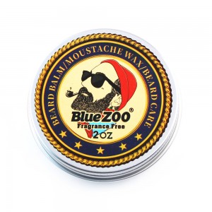 Бальзам для бороды и усов с воском Blue ZOO Balm Fragrance free 60 г