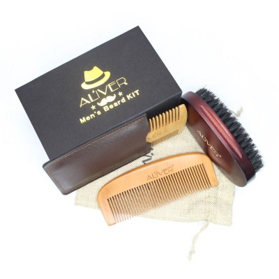 Набір гребінців та щітки для бороди та вусів ALIVER