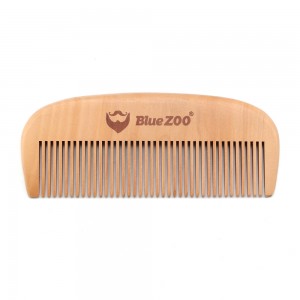 Деревянная расческа Blue ZOO для волос и бороды груша