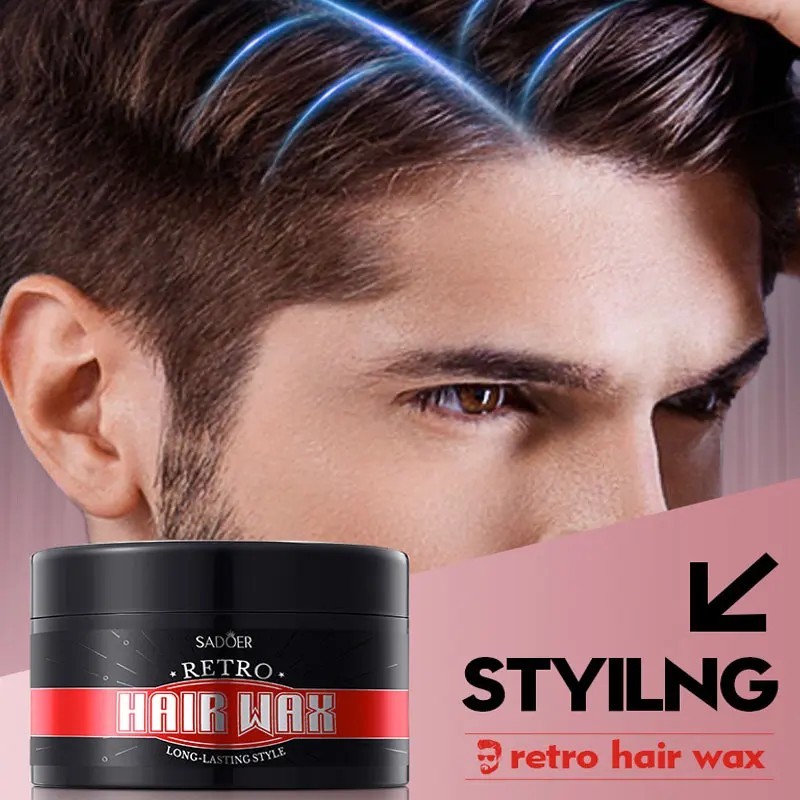 Воск SADOER Retro Hair Wax - стайлинг мужской причёски